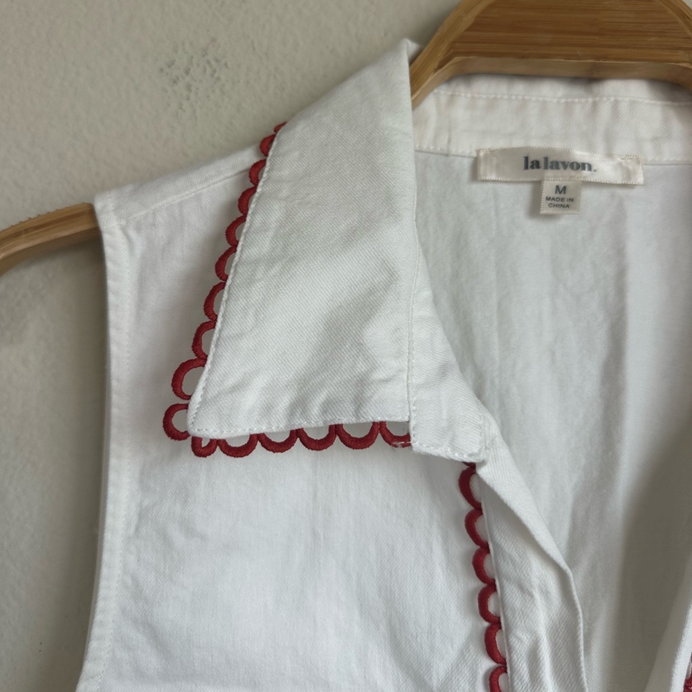 La Lavon Embroidered Sleeveless Dress - Picture 3 of 12